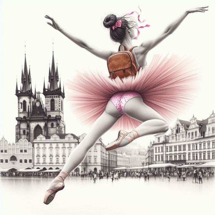 #PinkTutuPrague Ballet in Prague 2020-07-29