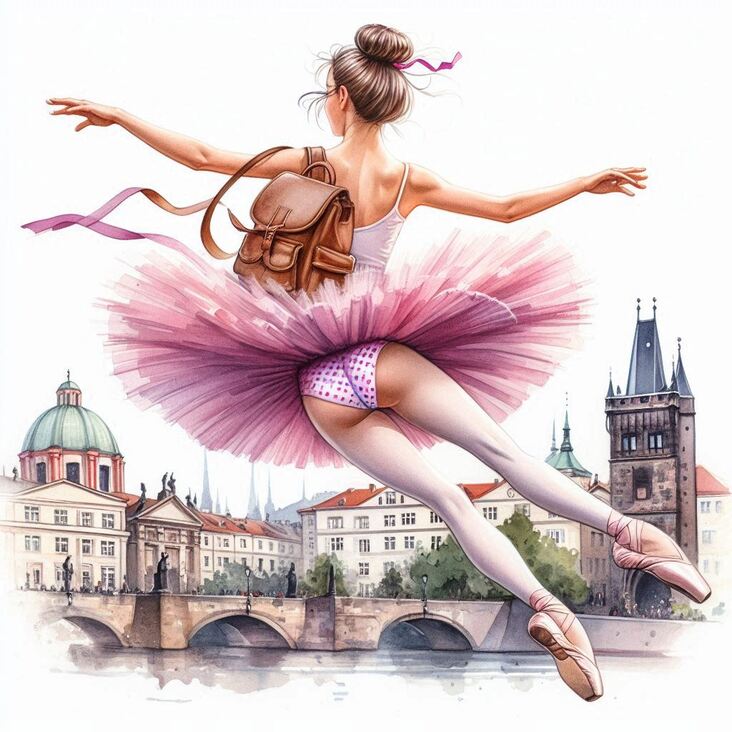 #PinkTutuPrague Ballet in Prague 2020-05-20