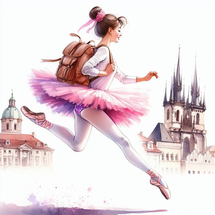 #PinkTutuPrague Ballet in Prague 2020-08-19