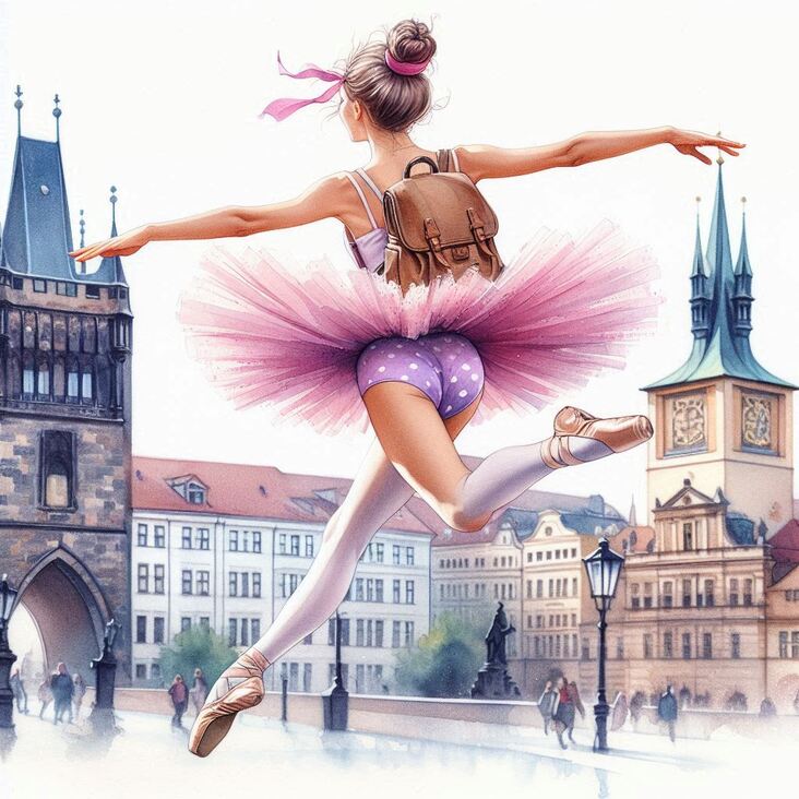 #PinkTutuPrague Ballet in Prague 2020-07-15