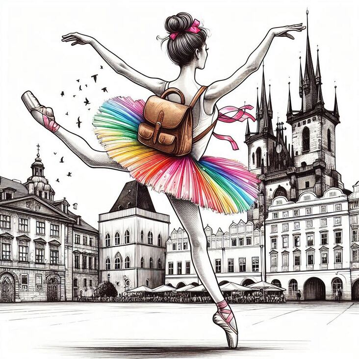 #PinkTutuPrague Ballet in Prague 2020-09-02