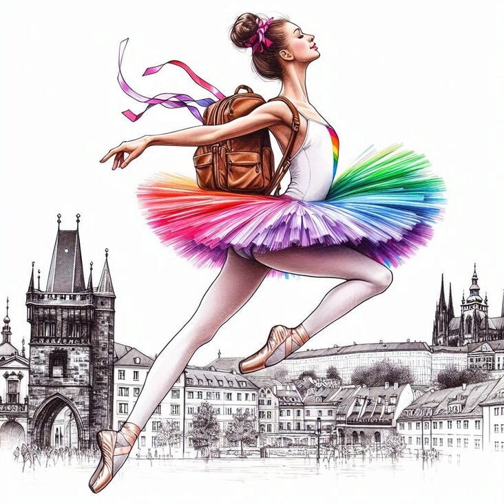 #PinkTutuPrague Ballet in Prague 2020-09-16