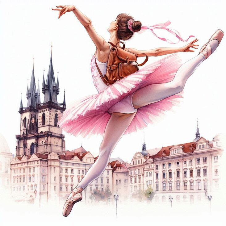 #PinkTutuPrague Ballet in Prague 2020-09-23