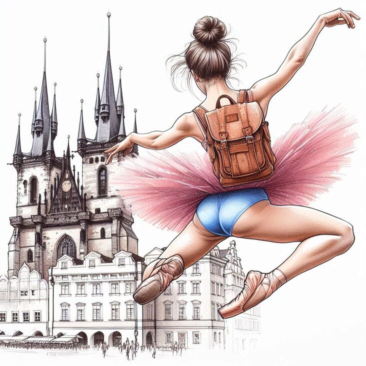 #PinkTutuPrague Ballet in Prague 2020-10-07