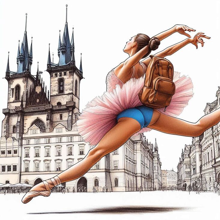 #PinkTutuPrague Ballet in Prague 2020-10-28