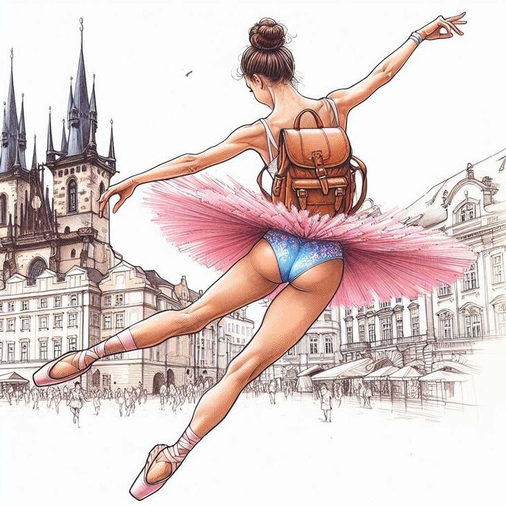 #PinkTutuPrague Ballet in Prague 2021-02-03