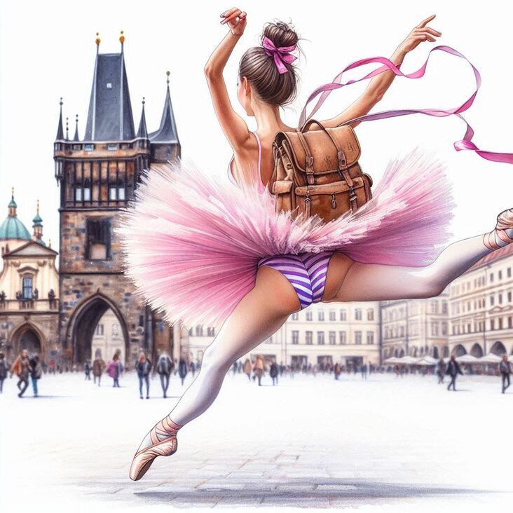 #PinkTutuPrague Ballet in Prague 2021-03-17