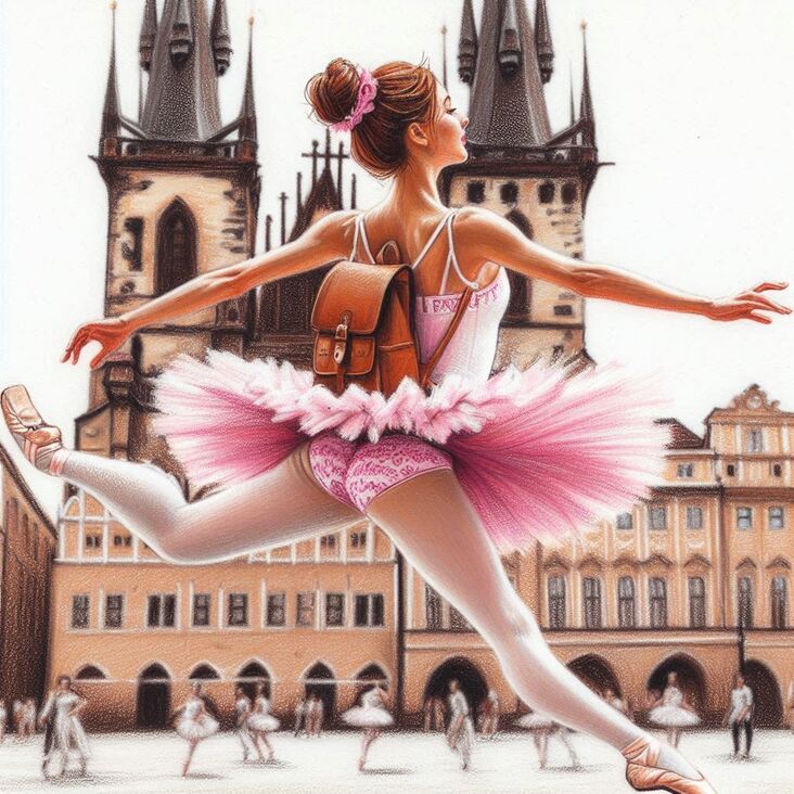 #PinkTutuPrague Ballet in Prague 2021-03-10