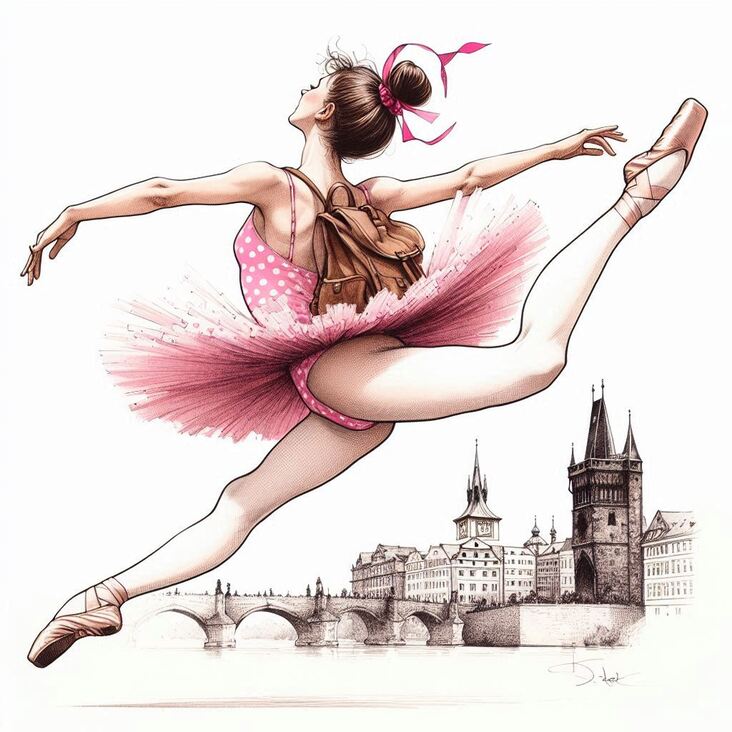 #PinkTutuPrague Ballet in Prague 2021-07-21