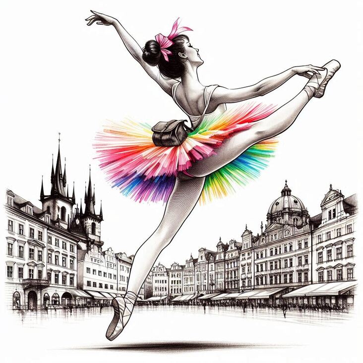 #PinkTutuPrague Ballet in Prague 2021-09-15