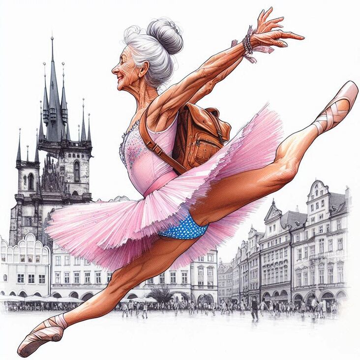 #PinkTutuPrague Ballet in Prague 1995-08-02