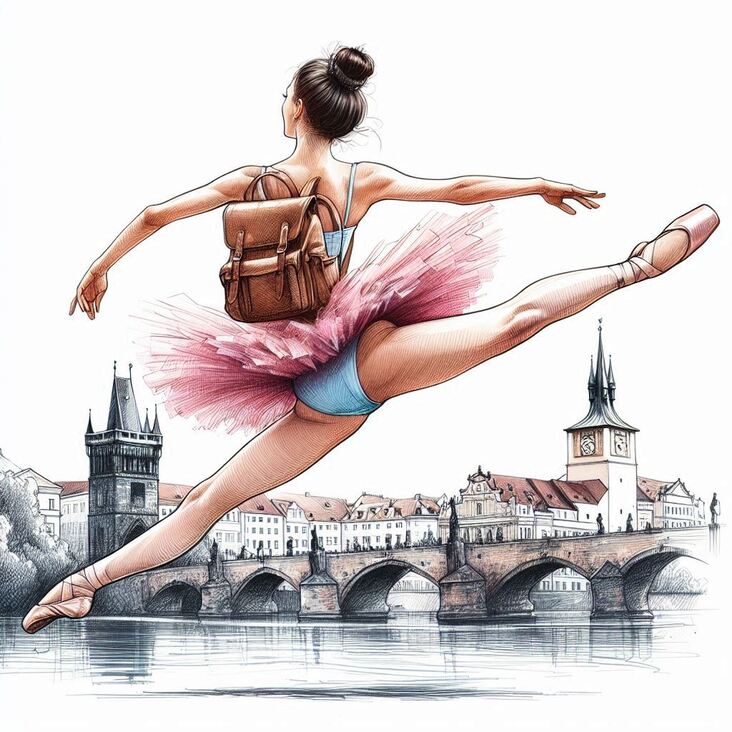 #PinkTutuPrague Ballet in Prague 2022-07-27