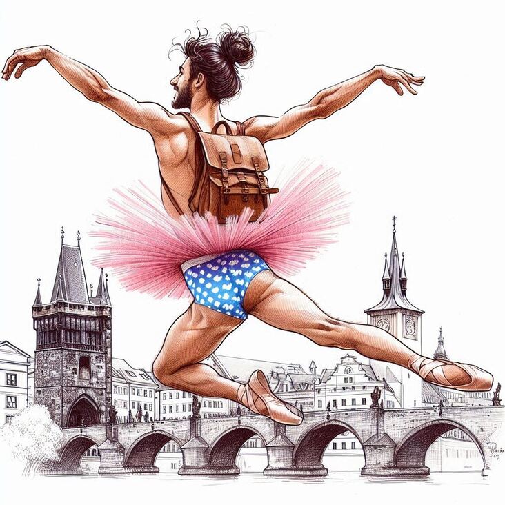 #PinkTutuPrague Ballet in Prague 2022-06-29