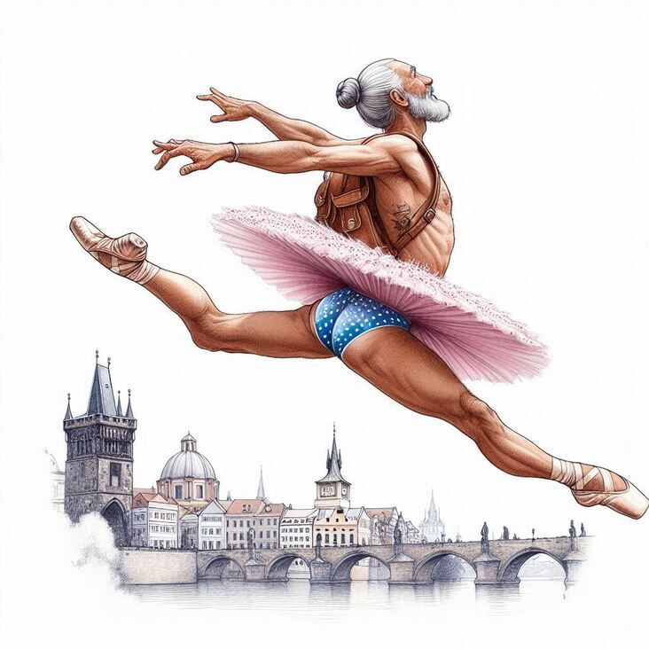 #PinkTutuPrague Ballet in Prague 2023-01-11