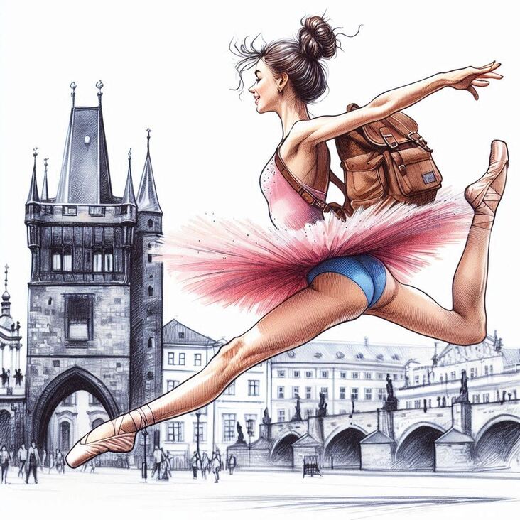 #PinkTutuPrague Ballet in Prague 2024-07-17