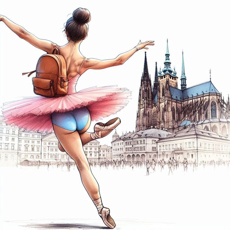 #PinkTutuPrague Ballet in Prague 2024-06-12