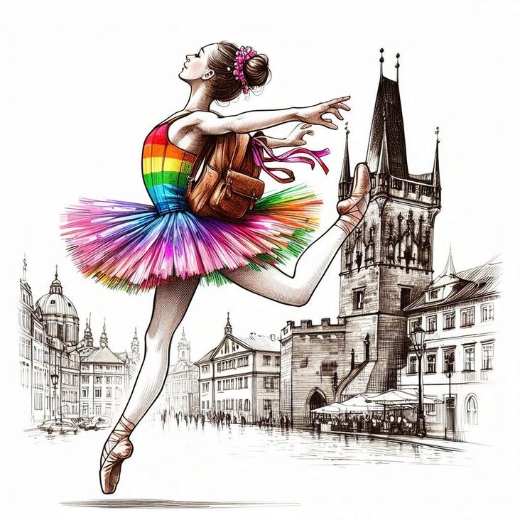 #PinkTutuPrague Ballet in Prague 2025-08-20