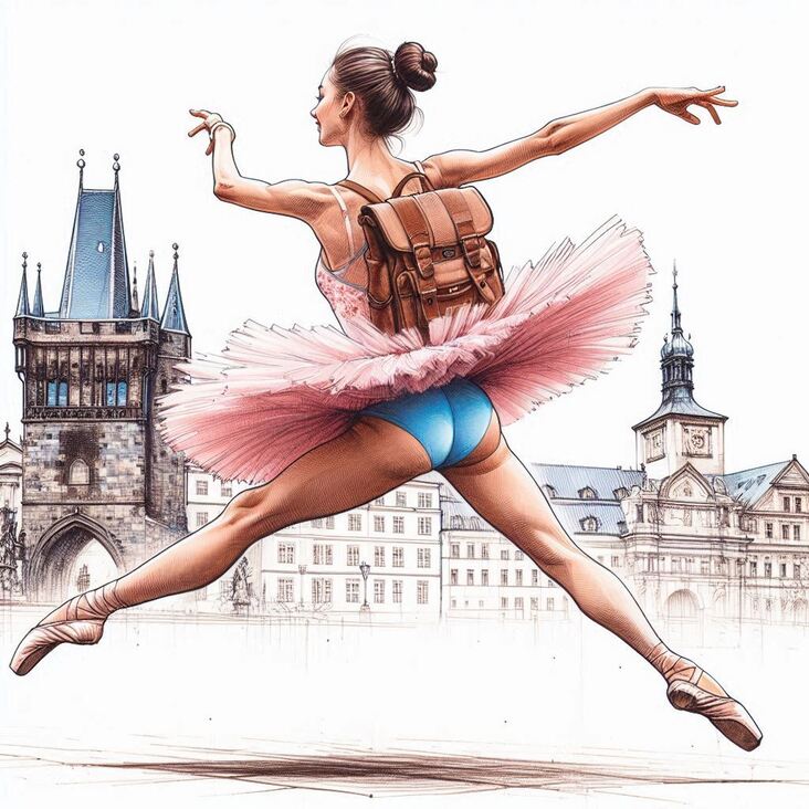 #PinkTutuPrague Ballet in Prague 2028-07-19