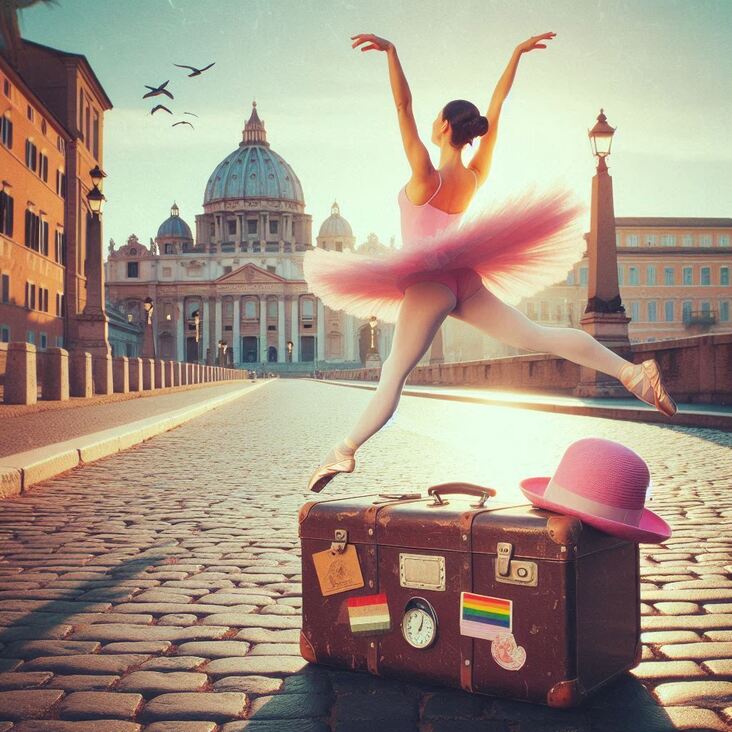 #PinkTutuRome Wednesday 2025-09-17 exploring Rome Italy