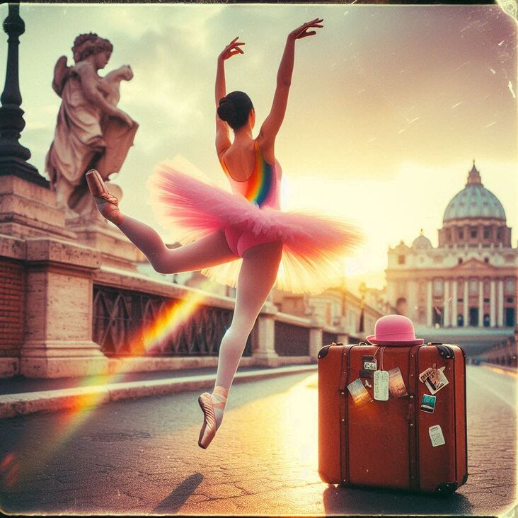 #PinkTutuRome Wednesday 2025-11-26 exploring Rome Italy