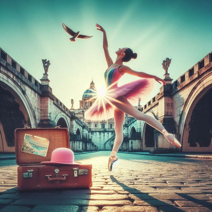 #PinkTutuRome Wednesday 2025-12-17 exploring Rome Italy