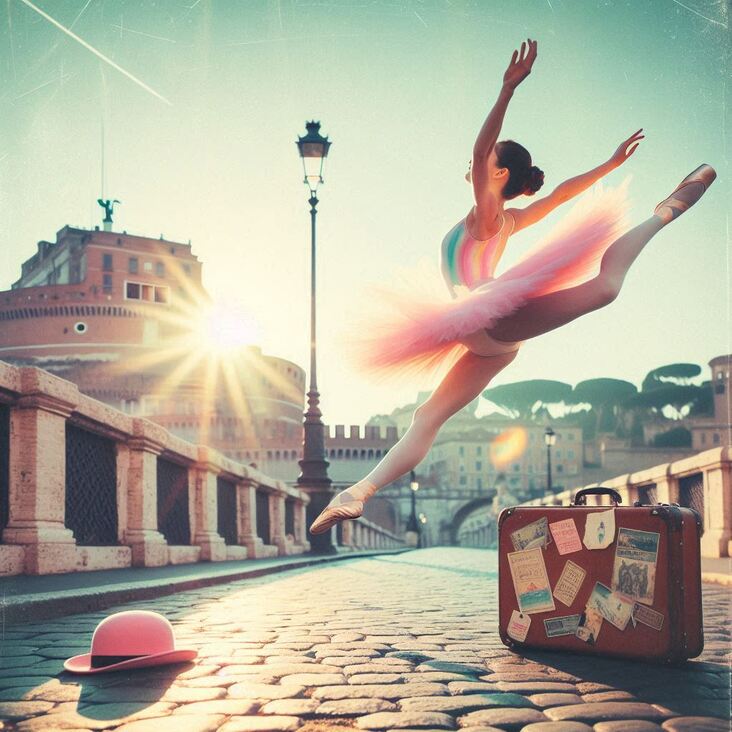 #PinkTutuRome Wednesday 2026-08-19 exploring Rome Italy