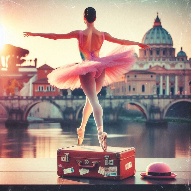 #PinkTutuRome Wednesday 2027-09-29 exploring Rome Italy