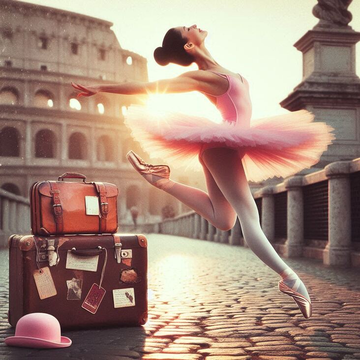 #PinkTutuRome Wednesday 2027-10-20 exploring Rome Italy