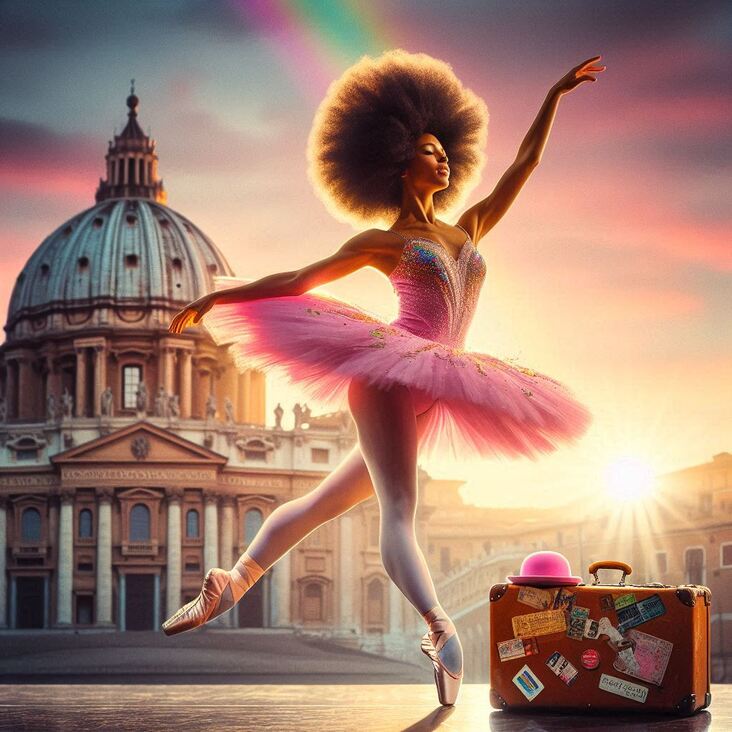#PinkTutuRome Wednesday 2028-05-17 exploring Rome Italy