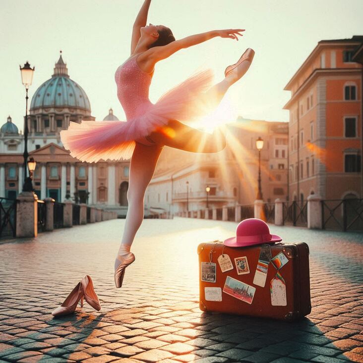 #PinkTutuRome Wednesday 2028-03-22 exploring Rome Italy