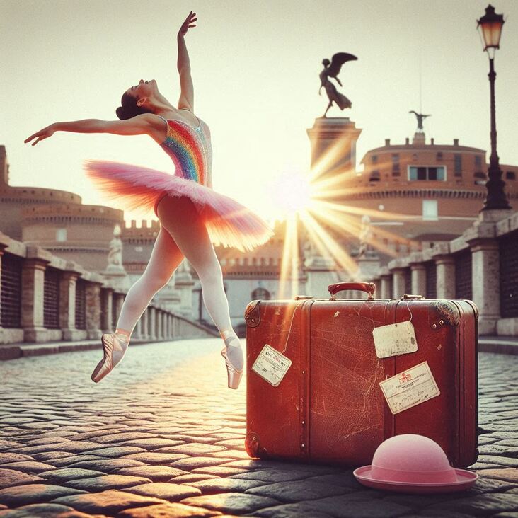#PinkTutuRome Wednesday 2028-11-15 exploring Rome Italy