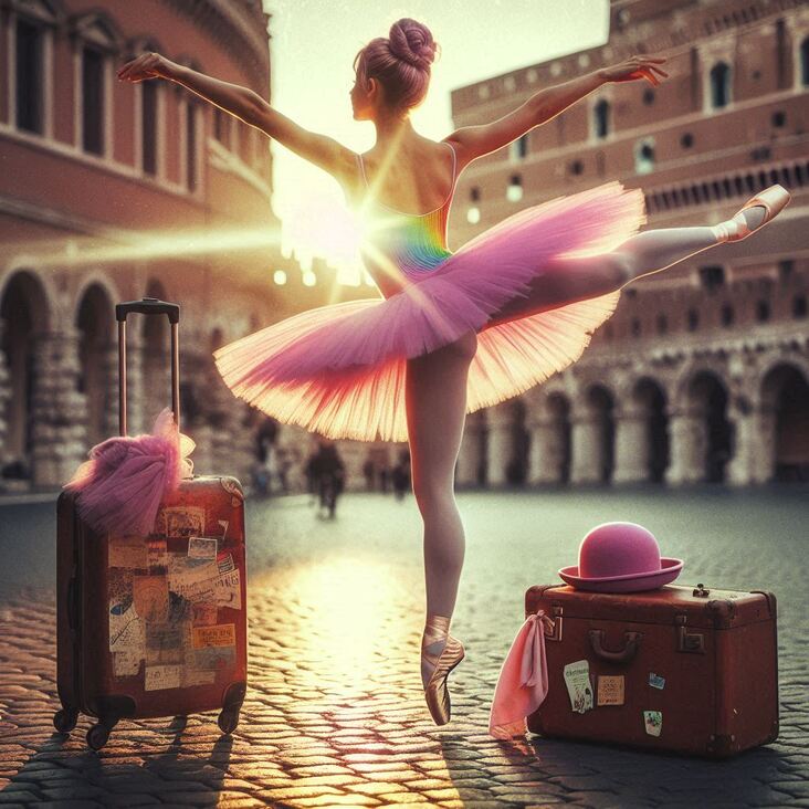 #PinkTutuRome Wednesday 2029-09-19 exploring Rome Italy