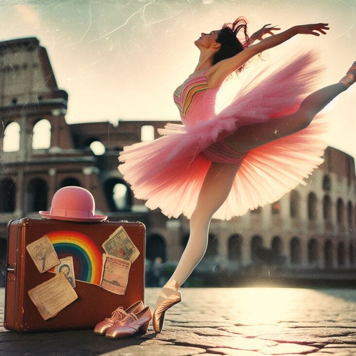 #PinkTutuRome Wednesday 2029-10-24 exploring Rome Italy