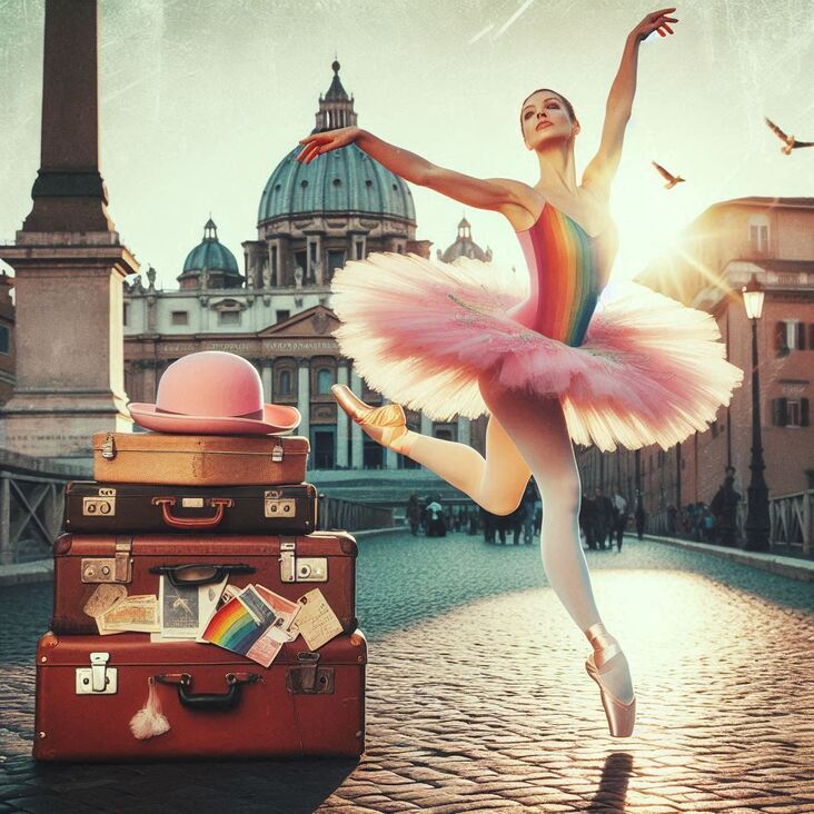 #PinkTutuRome Wednesday 2029-10-31 exploring Rome Italy