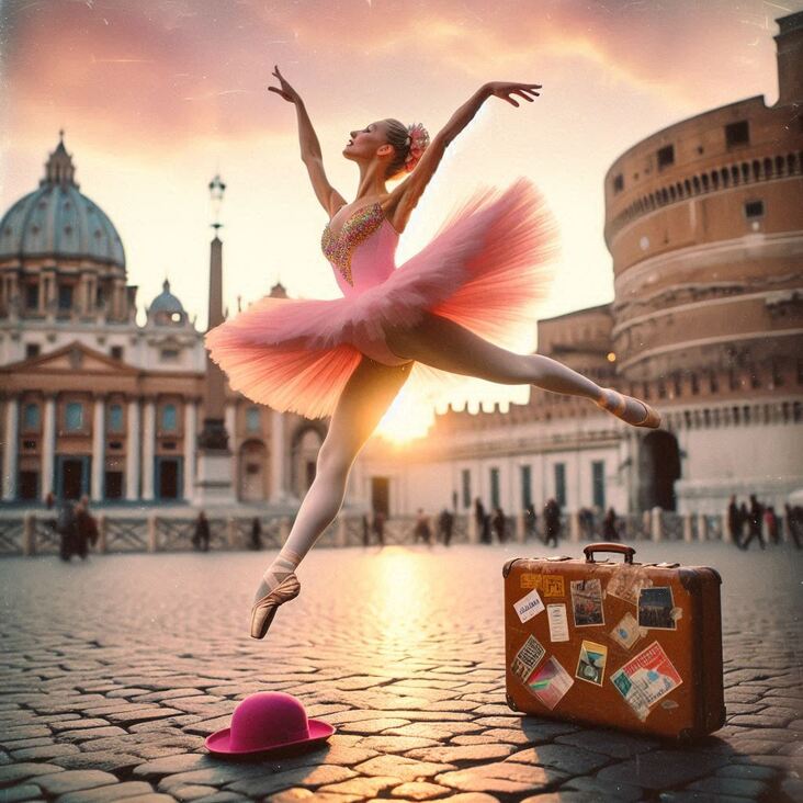 #PinkTutuRome Wednesday 2029-08-22 exploring Rome Italy