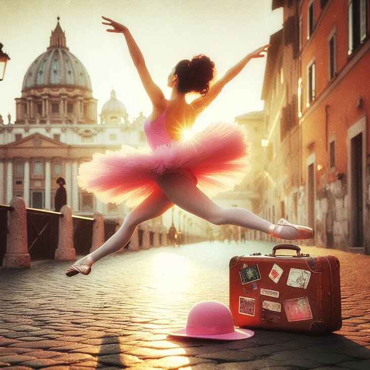 #PinkTutuRome Wednesday 2029-08-29 exploring Rome Italy